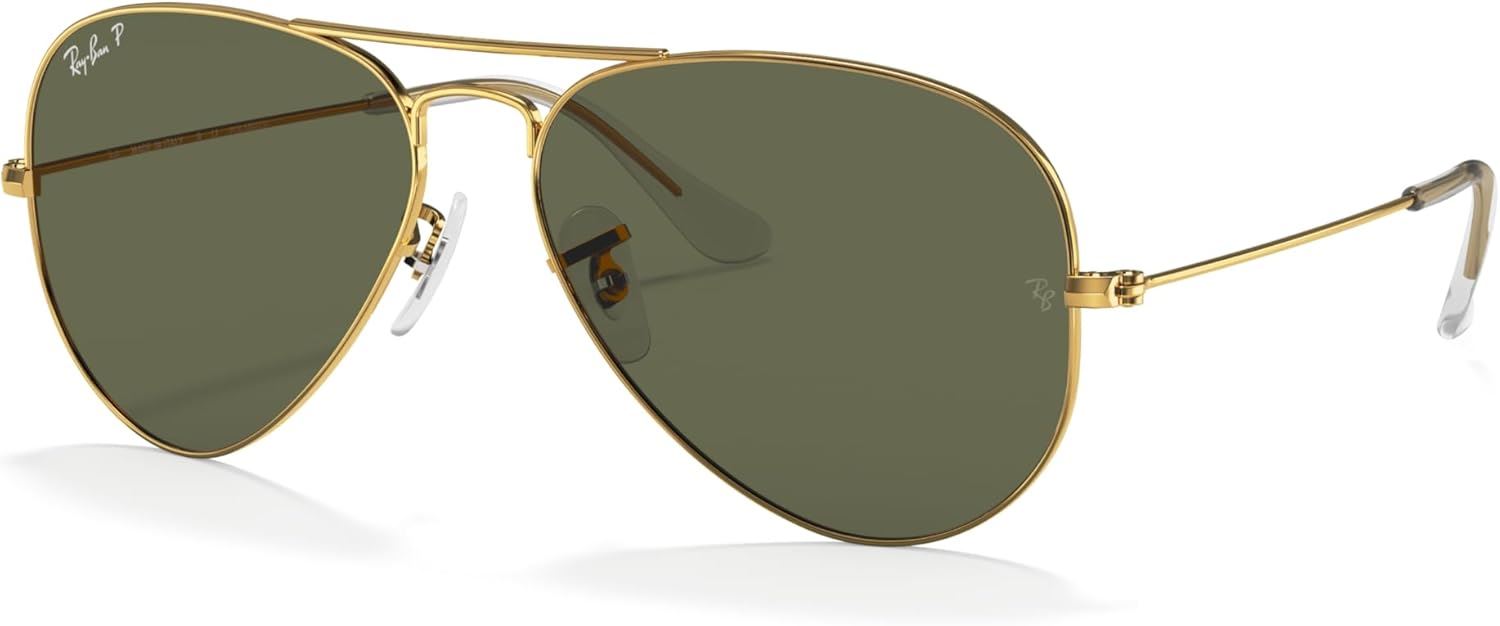 LENTES DE SOL RAYBAN AVIATOR RB3025 POLARIZADO / COLOR: NEGRO VERDOSO